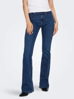 ONLBLUSH Taille moyenne Flared Fit Jeans