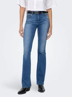 ONLBLUSH Taille moyenne Flared Fit Jeans