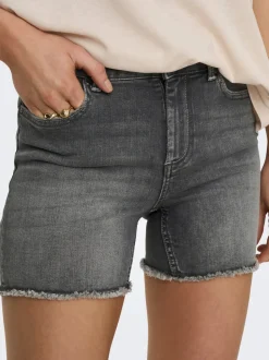 ONLBLUSH Taille moyenne Regular Fit Short en denim