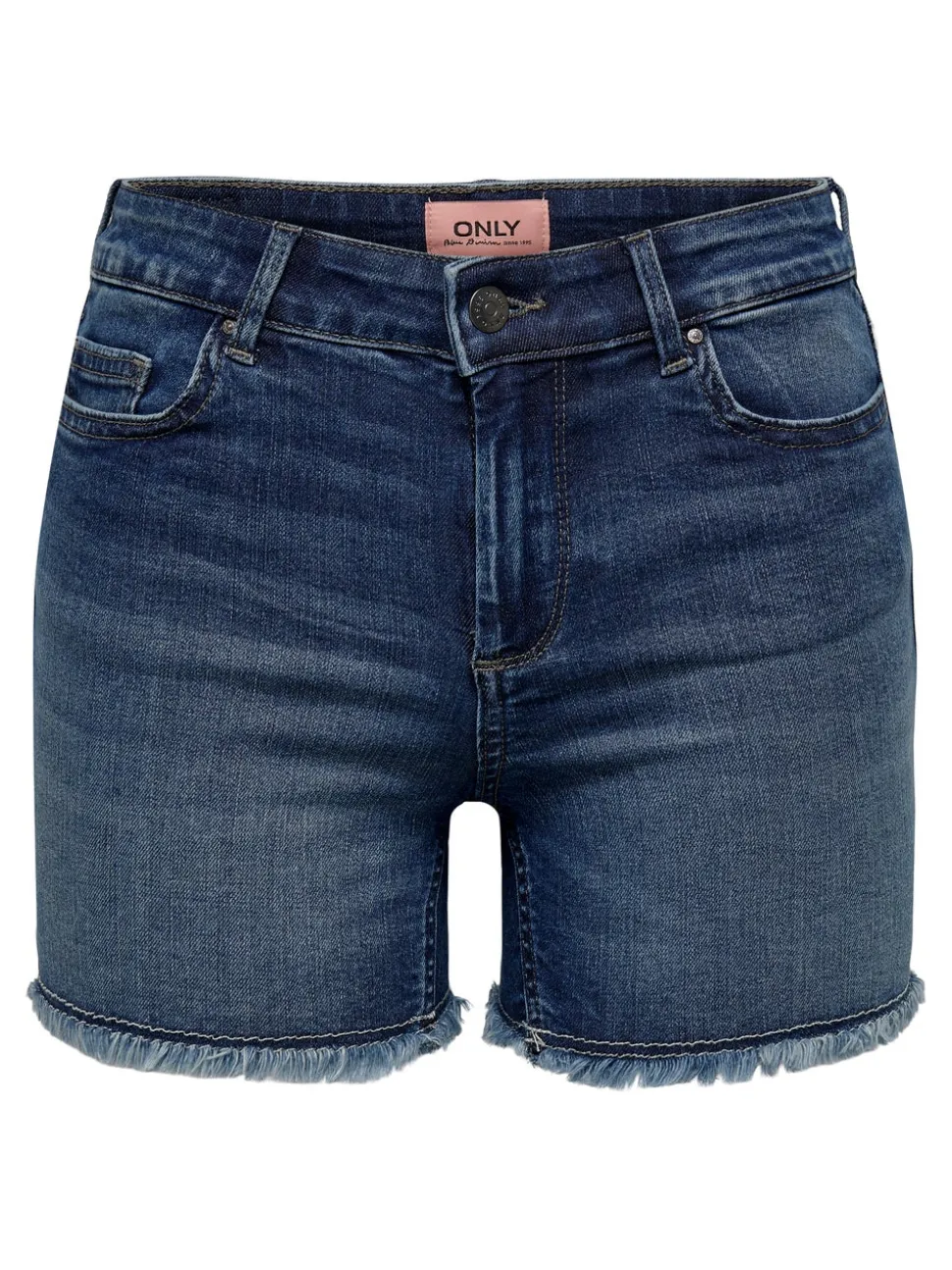 ONLBLUSH Taille moyenne Regular Fit Short en denim