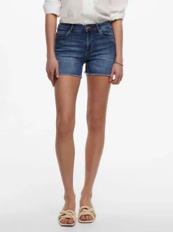 ONLBLUSH Taille moyenne Regular Fit Short en denim
