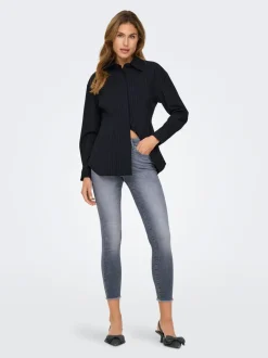 ONLBLUSH Taille moyenne Skinny Fit Longueur cheville Jeans