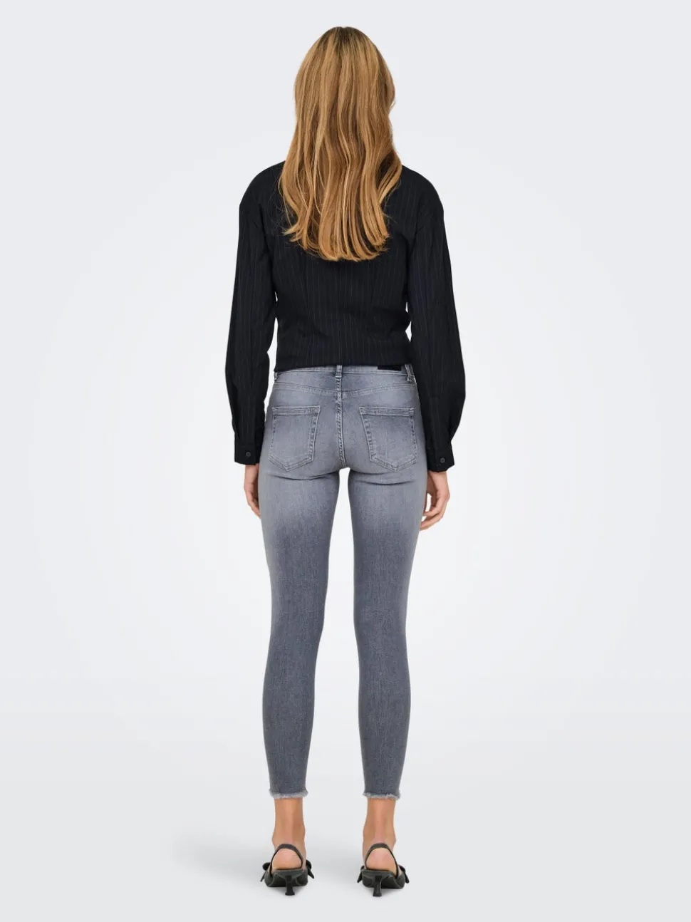 ONLBLUSH Taille moyenne Skinny Fit Longueur cheville Jeans
