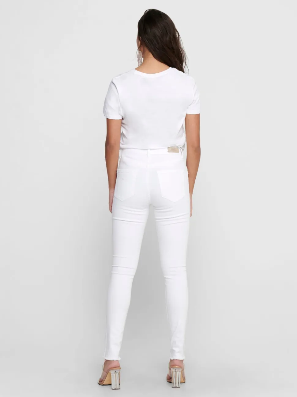 ONLBLUSH Taille moyenne Skinny Fit Longueur cheville Jeans