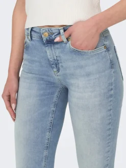 ONLBLUSH Taille moyenne Skinny Fit Longueur cheville Jeans