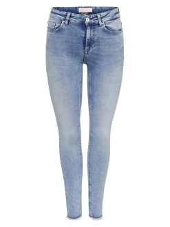 ONLBLUSH Taille moyenne Skinny Fit Longueur cheville Jeans