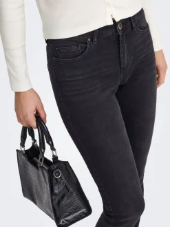 ONLBLUSH Taille moyenne Skinny Fit Longueur cheville Jeans