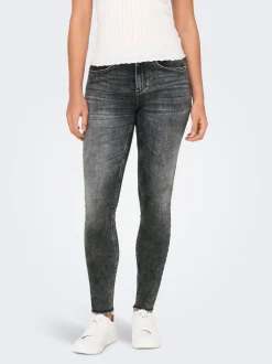 ONLBLUSH Taille moyenne Skinny Fit Longueur cheville Jeans