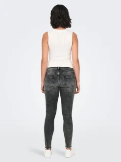 ONLBLUSH Taille moyenne Skinny Fit Longueur cheville Jeans