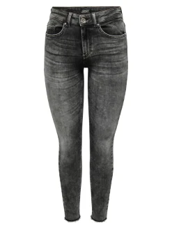ONLBLUSH Taille moyenne Skinny Fit Longueur cheville Jeans