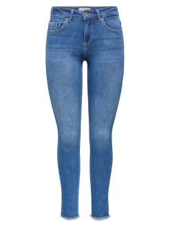 ONLBLUSH Taille moyenne Skinny Fit Longueur cheville Jeans