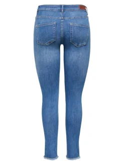 ONLBLUSH Taille moyenne Skinny Fit Longueur cheville Jeans