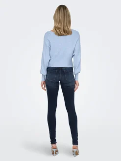ONLBLUSH Taille moyenne Skinny Fit Jeans