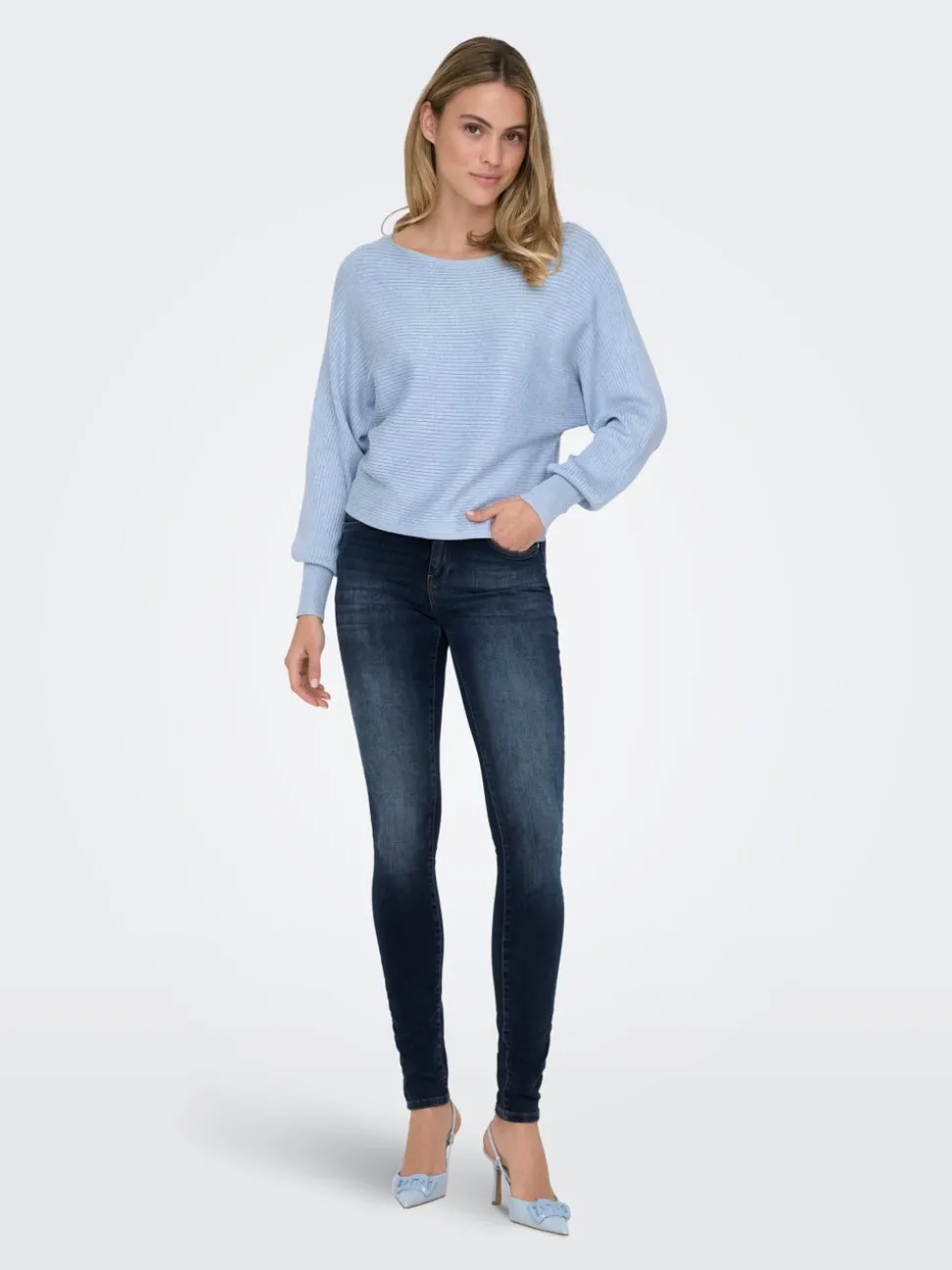 ONLBLUSH Taille moyenne Skinny Fit Jeans