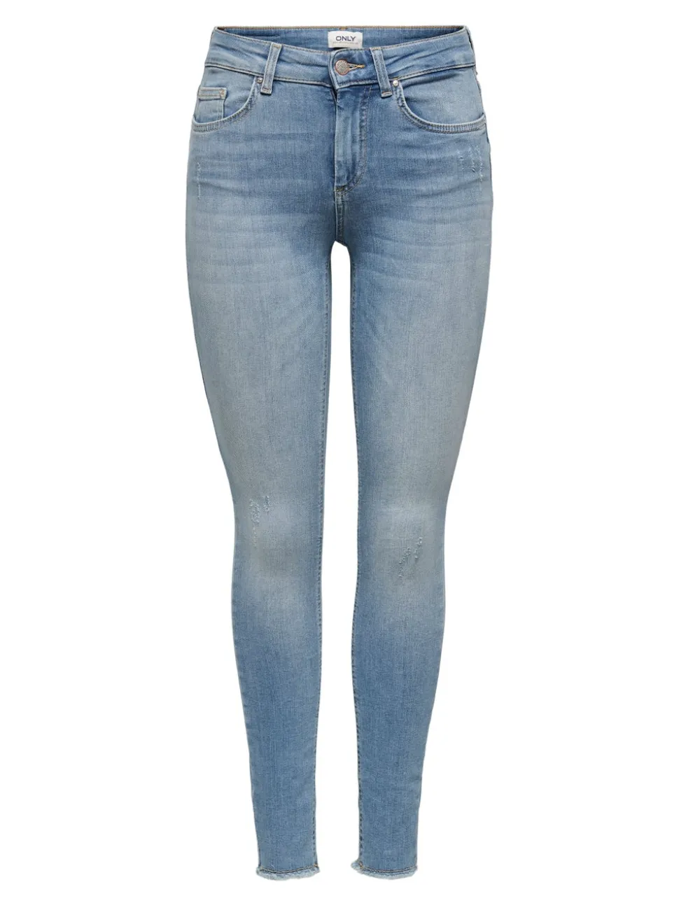 ONLBLUSH Taille moyenne Skinny Fit Longueur cheville Jeans