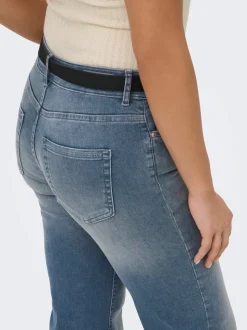 ONLBLUSH Taille moyenne Straight Fit Jeans