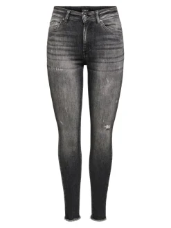 ONLBLUSH Taille moyenne Skinny Fit Longueur cheville Jeans