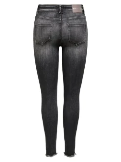 ONLBLUSH Taille moyenne Skinny Fit Longueur cheville Jeans