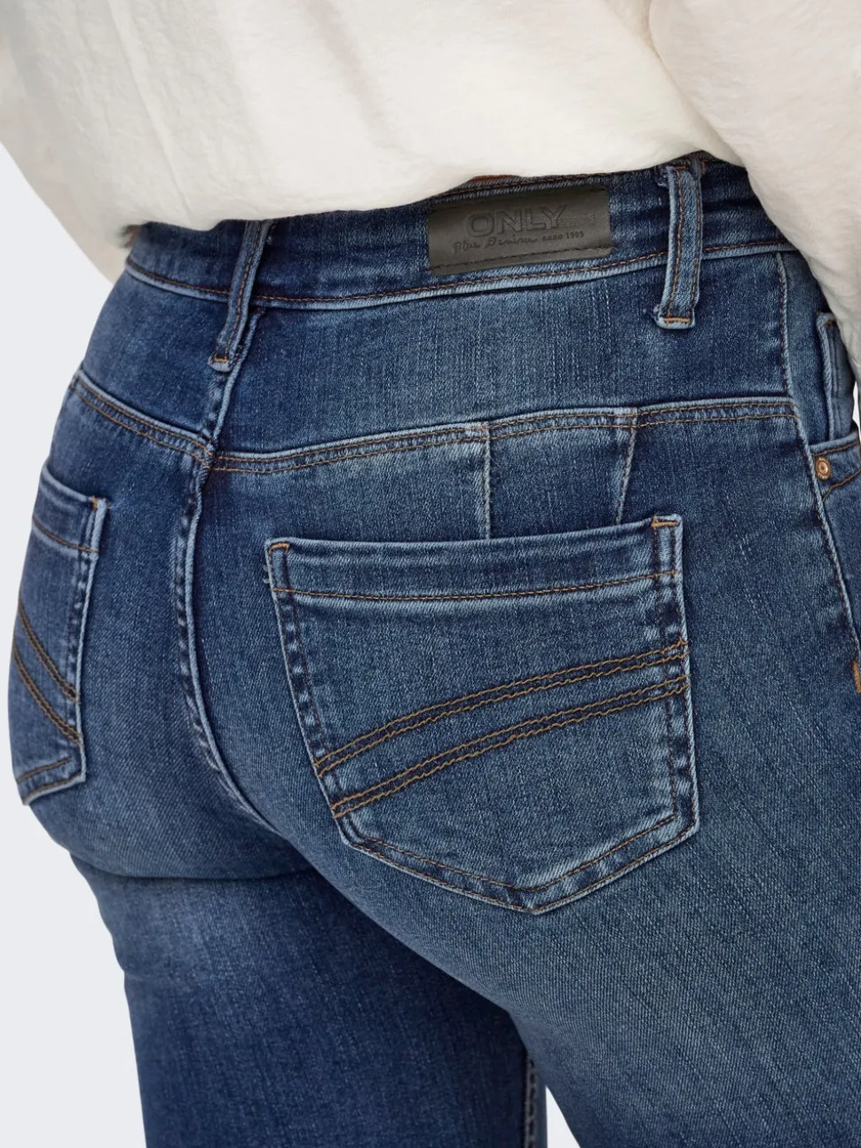 ONLBLUSH Taille moyenne Skinny Fit Jeans