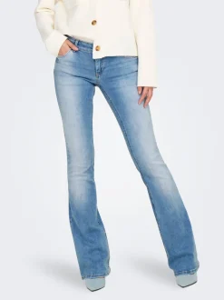 ONLBLUSH Taille basse Flared Fit Jeans