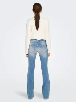 ONLBLUSH Taille basse Flared Fit Jeans