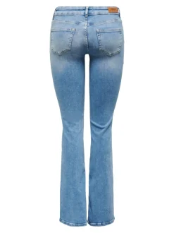 ONLBLUSH Taille basse Flared Fit Jeans