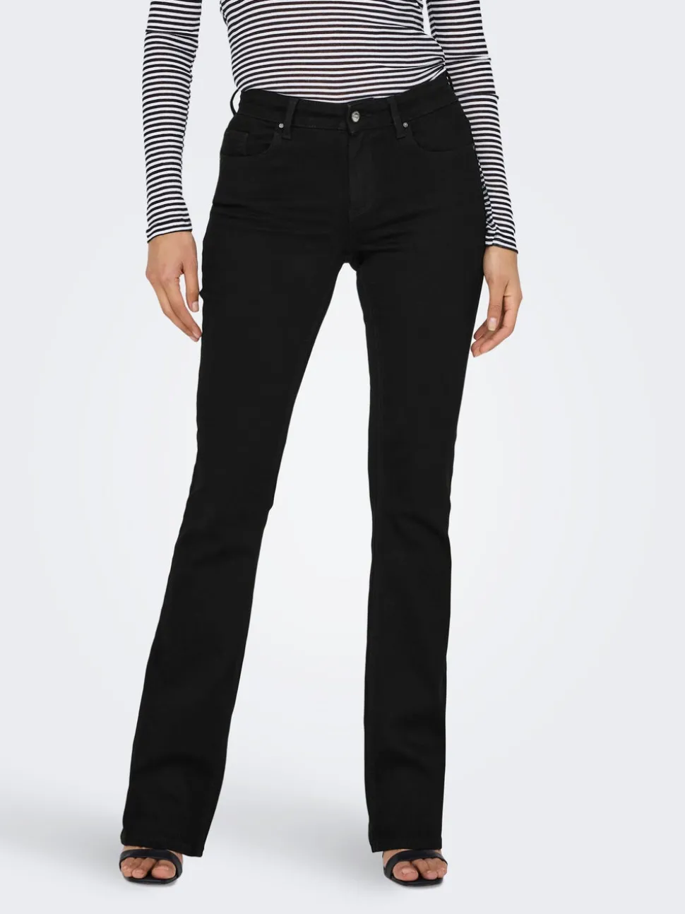 ONLBLUSH Taille moyenne Flared Fit Jeans