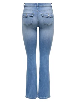 ONLBLUSH Taille moyenne Flared Fit Jeans