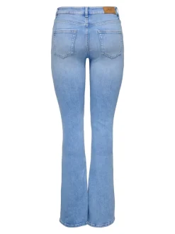ONLBLUSH Taille moyenne Flared Fit Jeans
