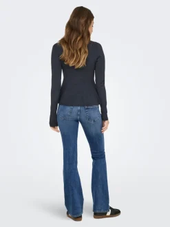 ONLBLUSH Taille moyenne Flared Fit Jeans