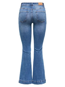 ONLBLUSH Taille moyenne Retro Flared Fit Jeans