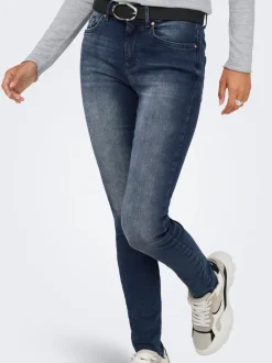ONLBLUSH Taille moyenne Skinny Fit Longueur cheville Jeans
