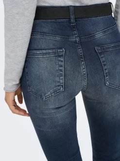 ONLBLUSH Taille moyenne Skinny Fit Longueur cheville Jeans