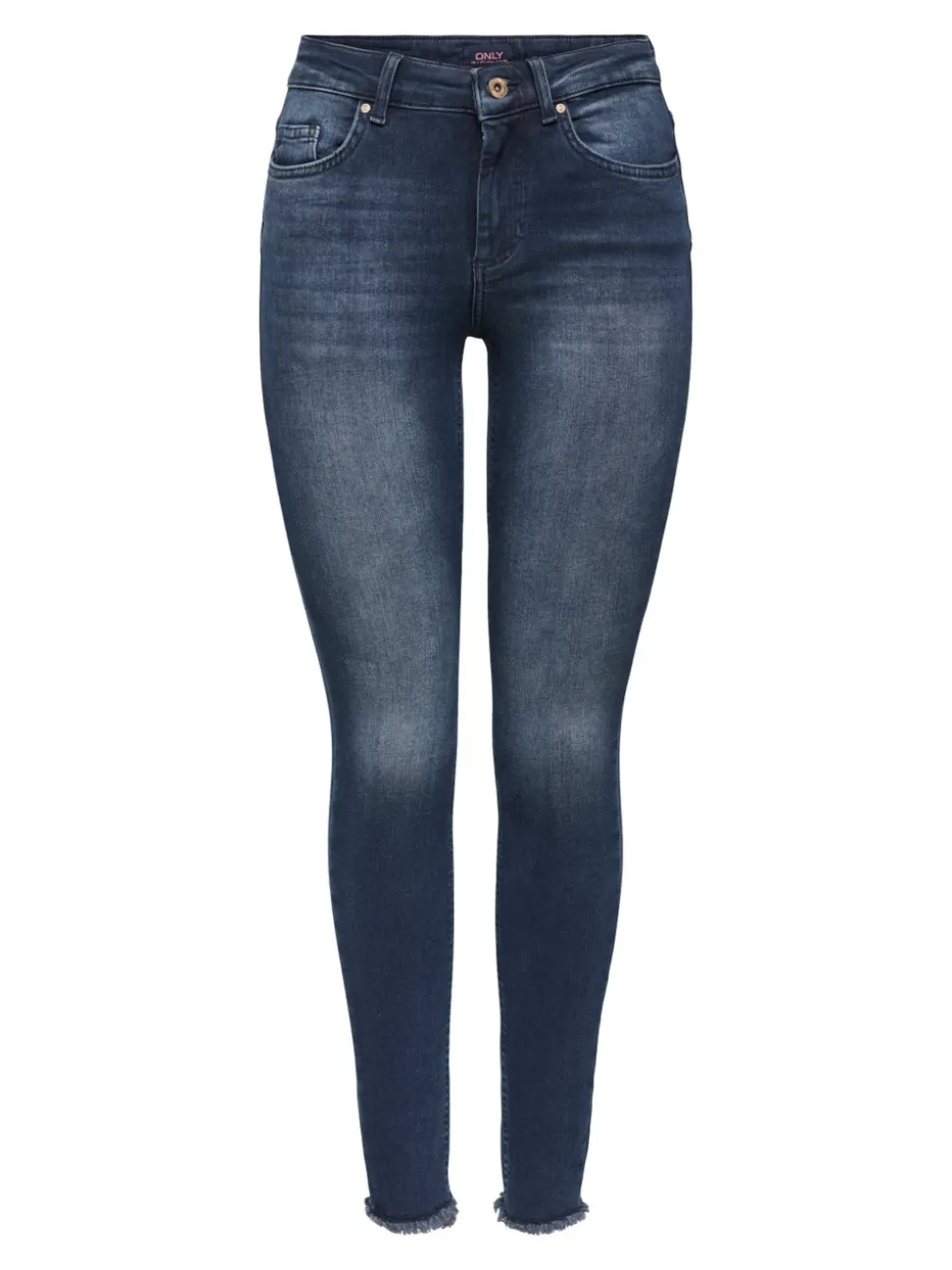 ONLBLUSH Taille moyenne Skinny Fit Longueur cheville Jeans