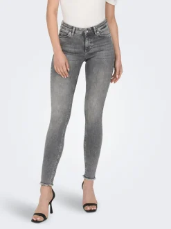 ONLBLUSH Taille moyenne Skinny Fit Longueur cheville Jeans