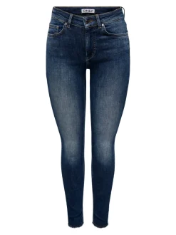 ONLBLUSH Taille moyenne Skinny Fit Longueur cheville Jeans