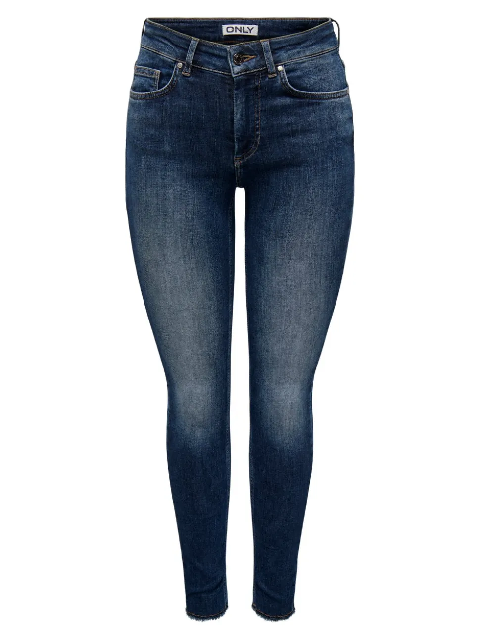 ONLBLUSH Taille moyenne Skinny Fit Longueur cheville Jeans