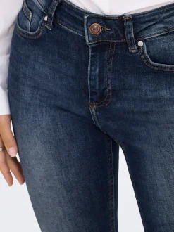 ONLBLUSH Taille moyenne Skinny Fit Longueur cheville Jeans