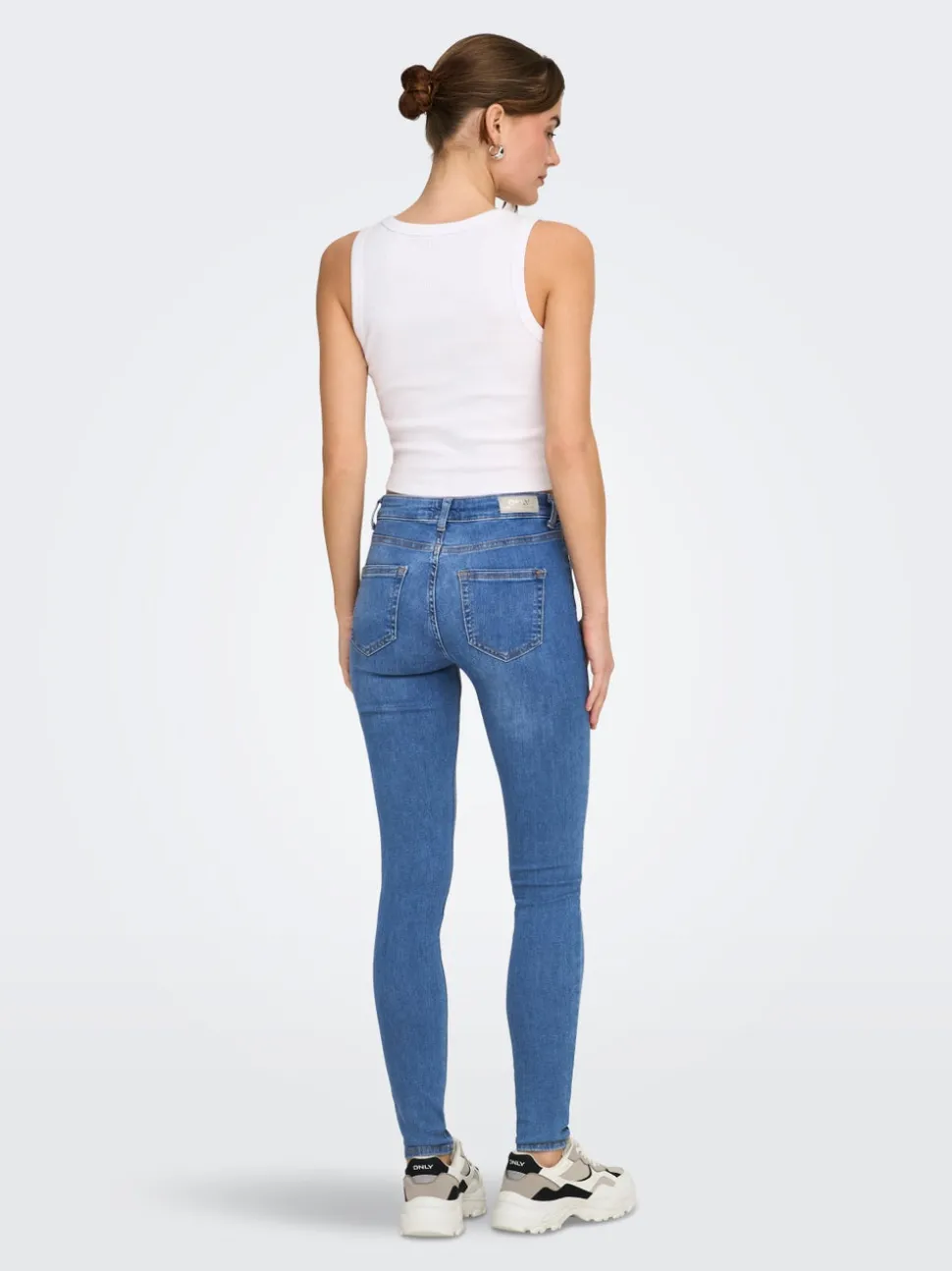 ONLBLUSH Taille moyenne Skinny Fit Jeans
