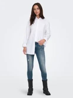 ONLBLUSH Taille moyenne Skinny Fit Longueur cheville Jeans