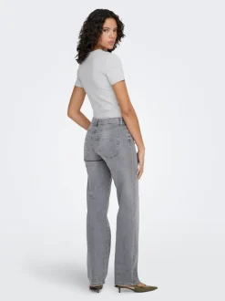 ONLBLUSH Taille moyenne Straight Fit Jeans