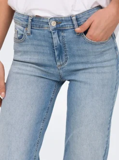 ONLBLUSH Taille moyenne Straight Fit Jeans