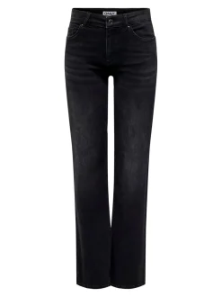 ONLBLUSH Taille moyenne Straight Fit Jeans