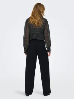 ONLBREMEN-YO Wide Leg Fit Pantalon à jambe large
