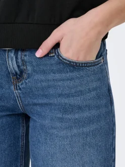 ONLBRENDA Taille basse Wide Leg Fit Jeans