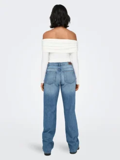ONLBRITNEY Taille basse Straight Fit Jeans