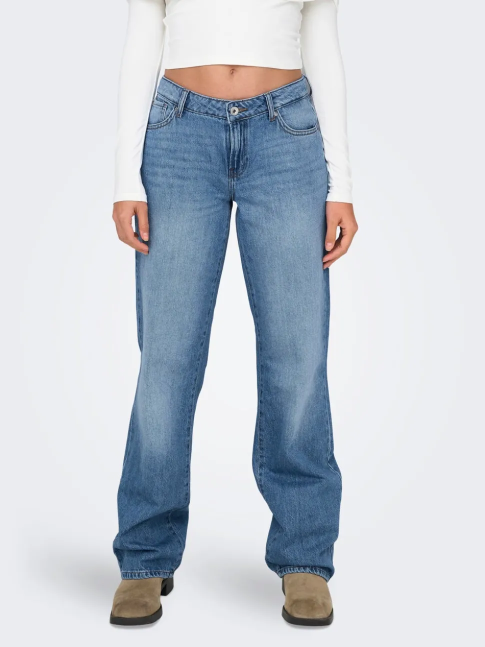 ONLBRITNEY Taille basse Straight Fit Jeans