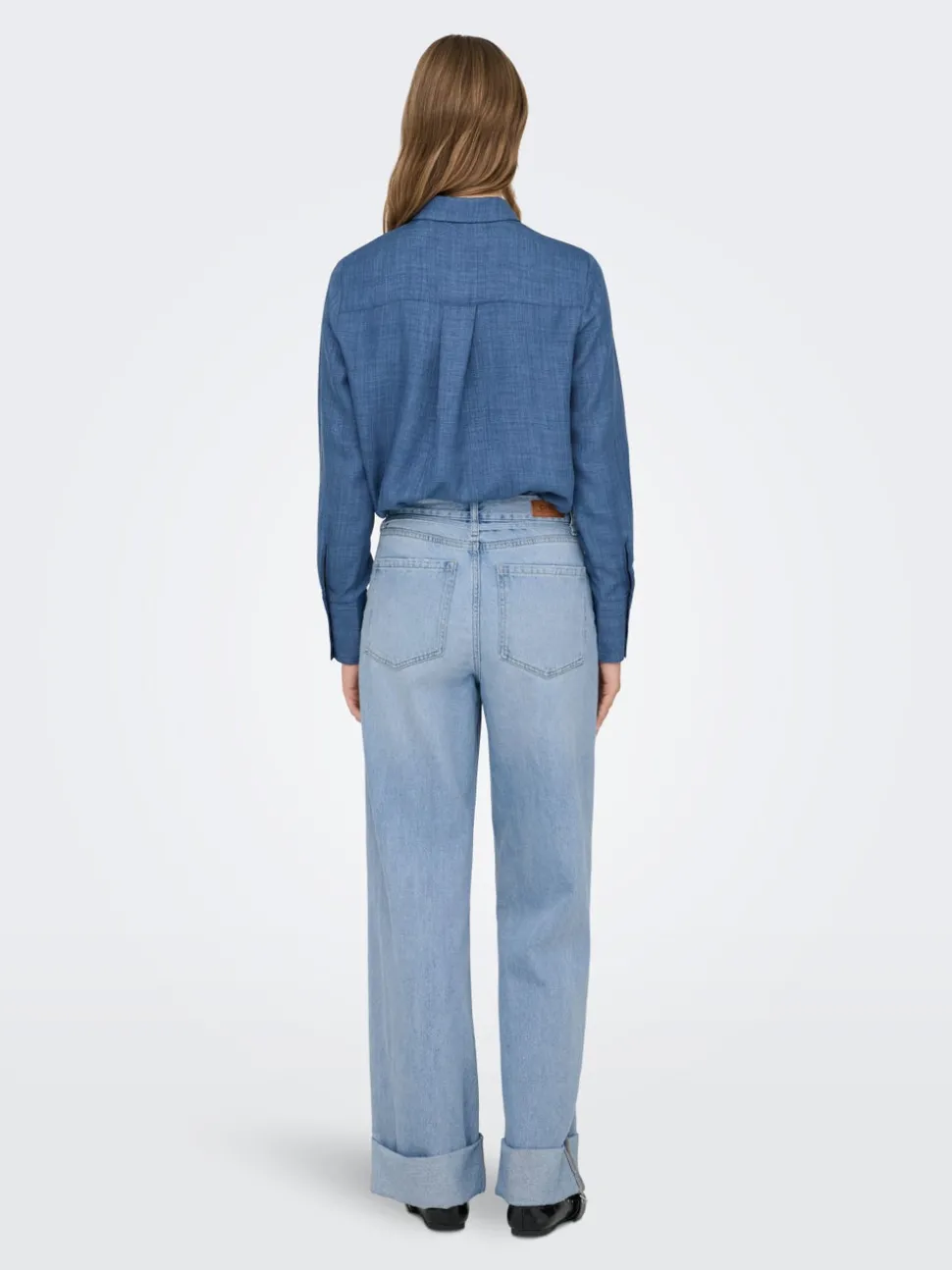 ONLBROOME Taille haute Wide Leg Fit Jeans