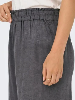 ONLBRUXELLES Straight Fit Lin Pantalon