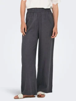 ONLBRUXELLES Straight Fit Lin Pantalon